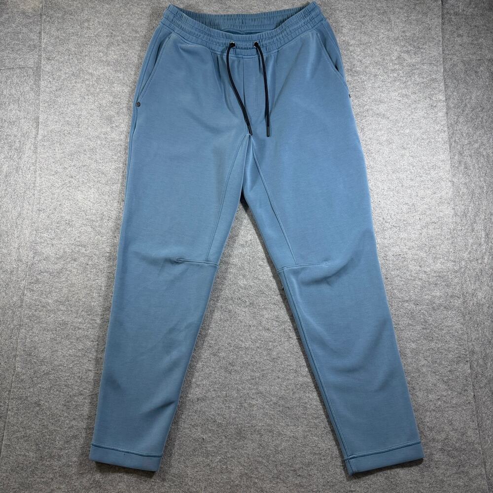 Alaskan Hardgear Duluth Trading Joggers Men M Blue Zip Pocket Stretch Drawstring
